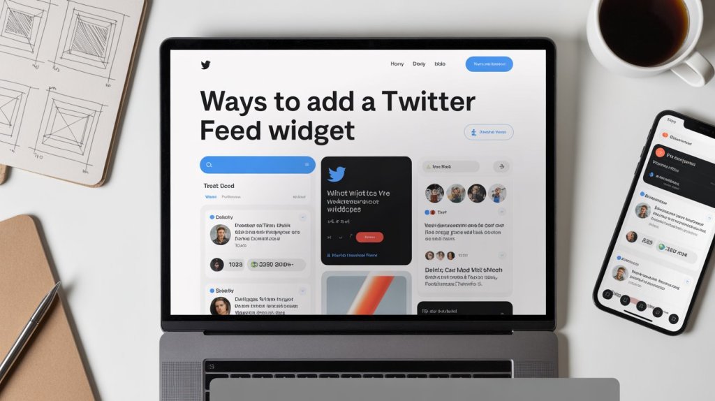 ways to add twitter widget to website